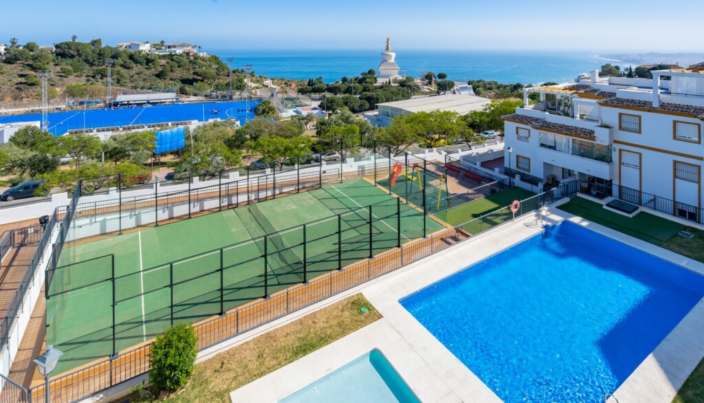 Vistas panorámicas al Mediterráneo en Málaga