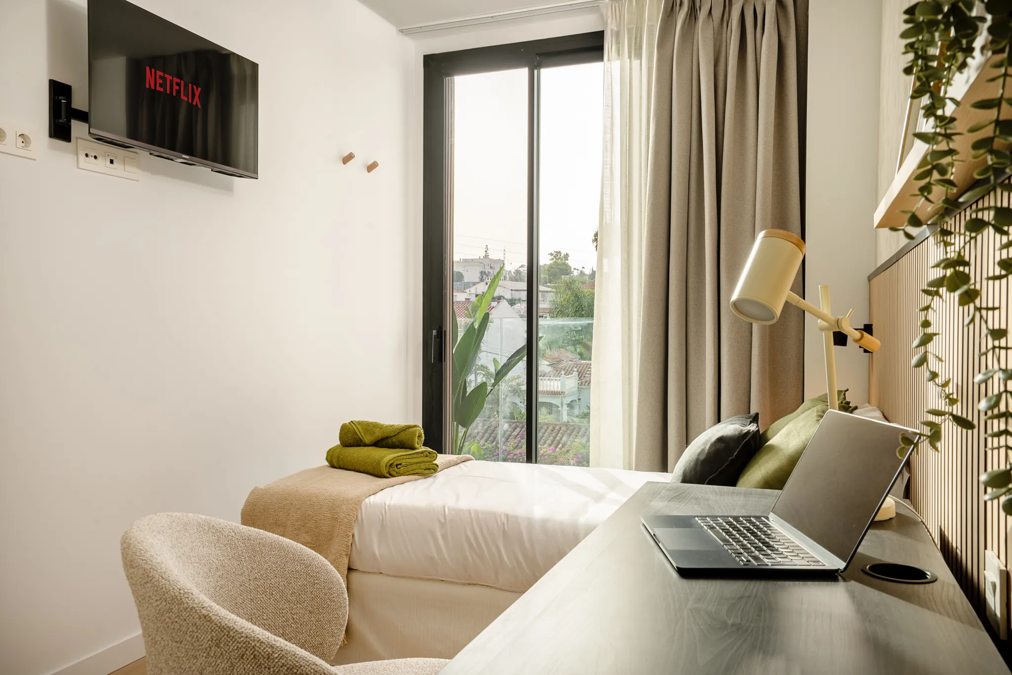 Apartamento cuidadosamente mantenido y preparado para alquiler de larga y media estancia